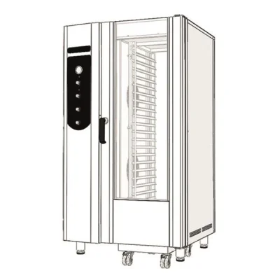 Venarro Roccia DEF - DK20 20 li Dik Tip Konveksiyonlu Fırın Manuel Elektrikli