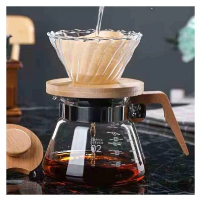 Epinox Vcwn-60 Kahve Sürahisi Ahşap Sap - 600 Ml
