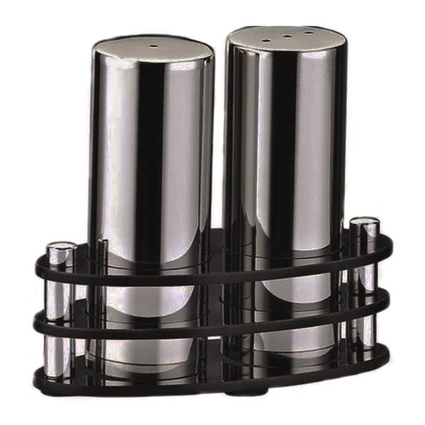 Biradlı Grv-08 2 Li Elips Pleksi Standlı Tuzluk Takımı Mat