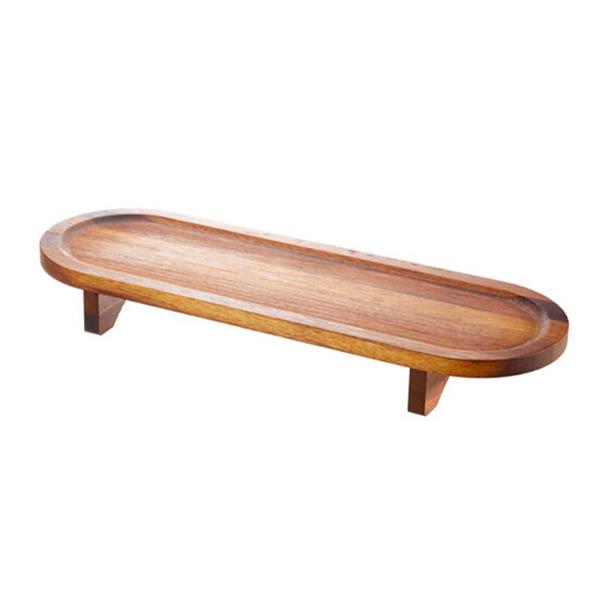 Biradlı Grv-1874 İroko Ayaklı Kebap Sunum 20x80x5cm