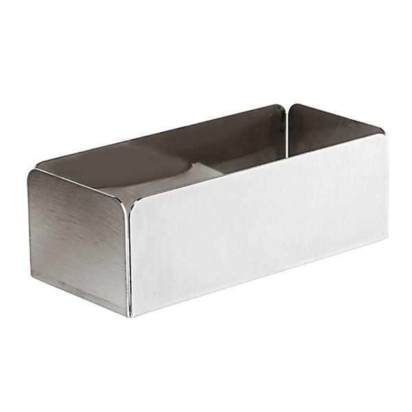 Biradlı Grv-194 Çelik Kare Poşet Şekerlik 5,5x12x4 Cm