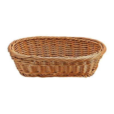Biradlı Grv-2455 Plastik Oval Sepet 24X16X7 Cm