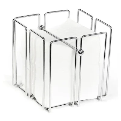 Biradlı Grv-253 Metal Kare Peçetelik 19x19x19 Cm