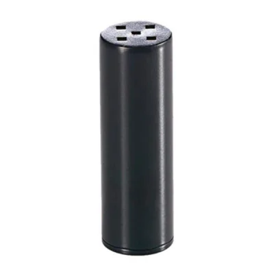 Biradlı Grv-272 Siyah Tekli Pul Biberlik 4x12 Cm