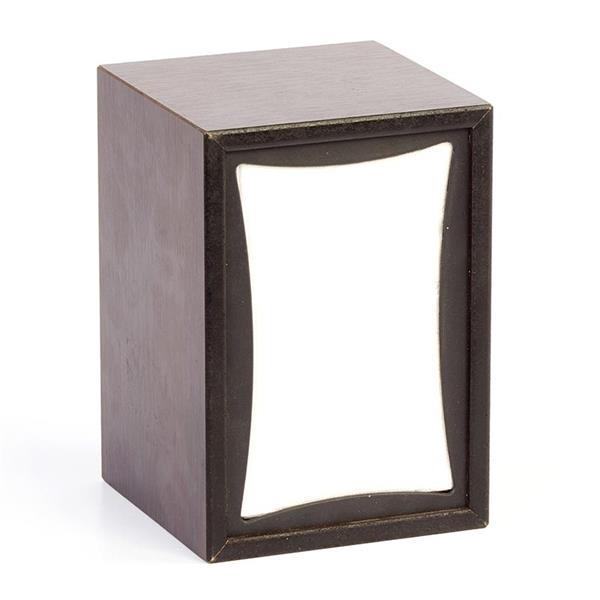 Biradlı Grv-276 Ahşap Dikey Peçetelik 11x11x16 Cm Venge-Ceviz