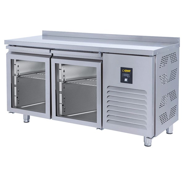 Gast TTCGB1200C Tezgah Tipi 2 Cam Kapılı Geniş Buzdolabı