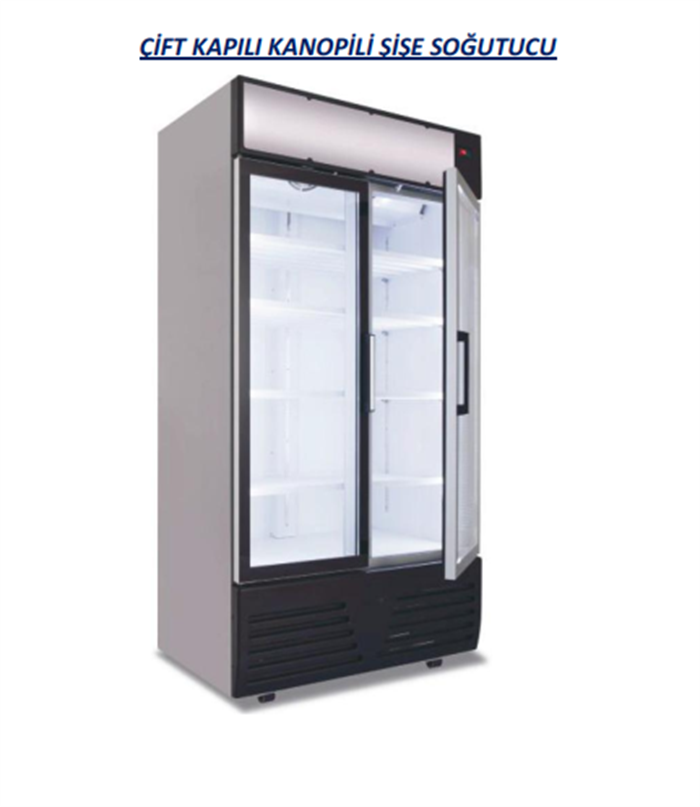 Coldera CL 1100 HDC Çift Kapılı Şişe Soğutucu