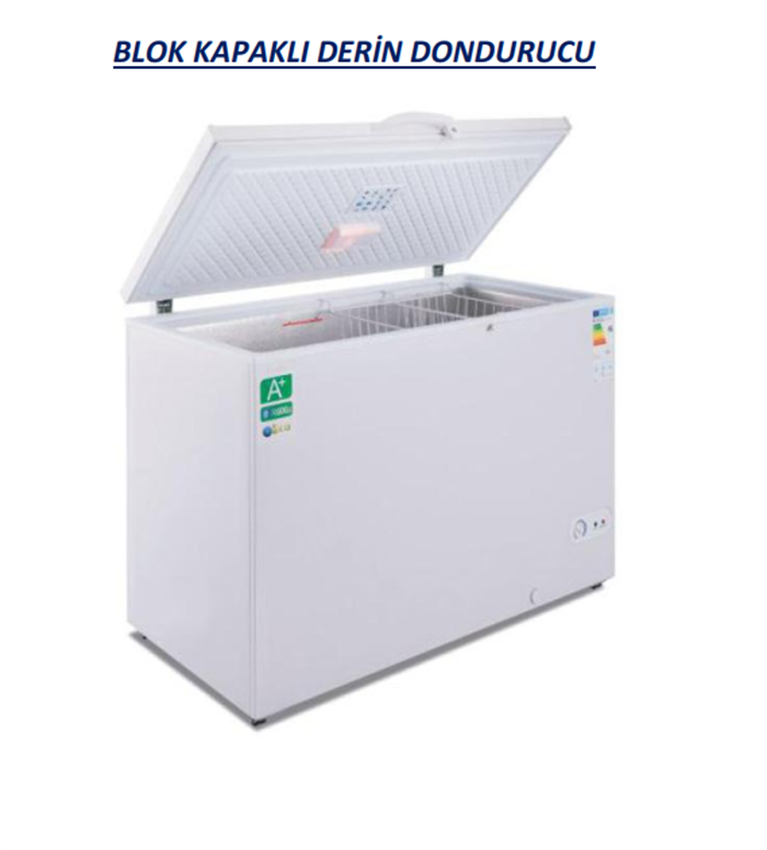 Coldera CL 400 DSL A+ Blok Kapaklı Derin Dondurucu