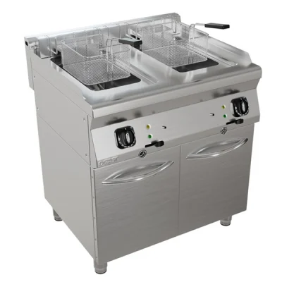 Gast 9FE80 Çiftli Elektrikli Fritöz 800x930x850