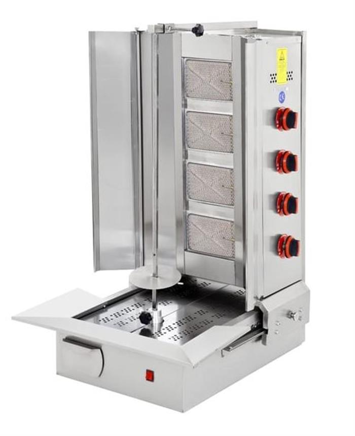 Himaksan AMDNG 4 CE 4 Raydanlı Alttan Motorlu Gazlı Döner Ocağı Lpg-Ce