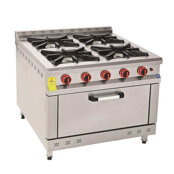 Himaksan KZG-1010 CE 4+1 Gazlı Kuzine Lpg-Ce