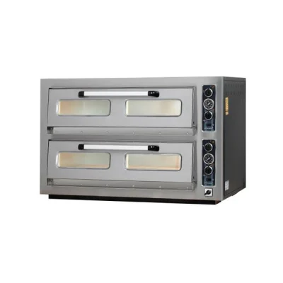 Maksan Po-902T Çift Katlı Göstergeli Pizza Fırını 920 X 920 mm