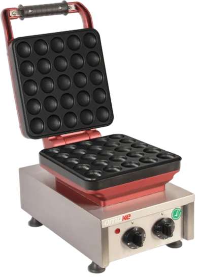 Omake Balls 25 Model Zamanlayıcılı Manuel Waffle Makinesi