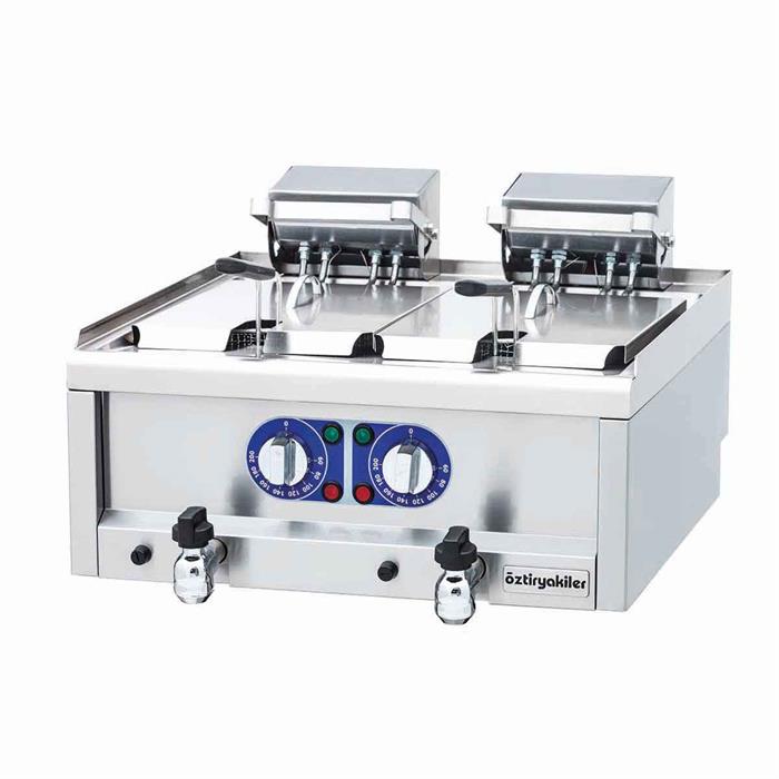 Öztiryakiler 600 Seri 60*60*26 Set Üstü Fritöz Elektrikli