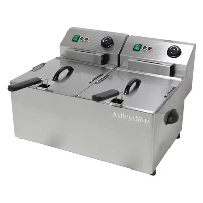 Öztiryakiler Frıtoz Elektrikli 2*8 Litre Trıfaze 12 Kw Ef8Ds