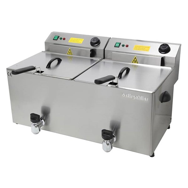 Öztiryakiler Frıtoz Elektrikli 2*10 Lıtre Trıfaze