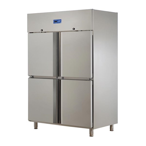 Öztiryakiler Gn 1200 Nmv 4 Yarım Inox Kapı Dik Tip Buzdolabı