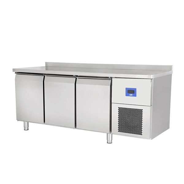 Öztiryakiler Tag 370 Ntv Üç Inox Kapılı Buzdolabı Pizza Hazırlık Tablalı 188*70