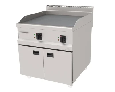 Atalay  AEI-890 CR Elektrikli Düz Pleyt Izgara Alt Dolaplı 80x90x85