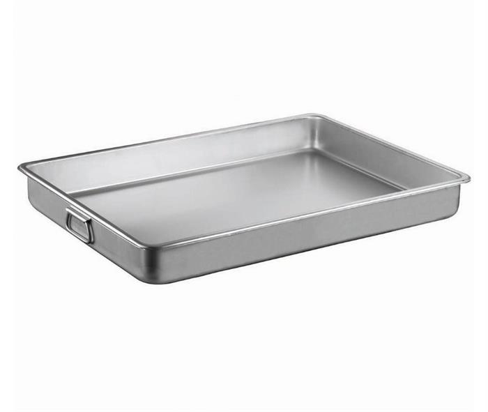 PRES BASKI TEPSİ KAPAKSIZ 0,80 MM SAPLI 45*60*8