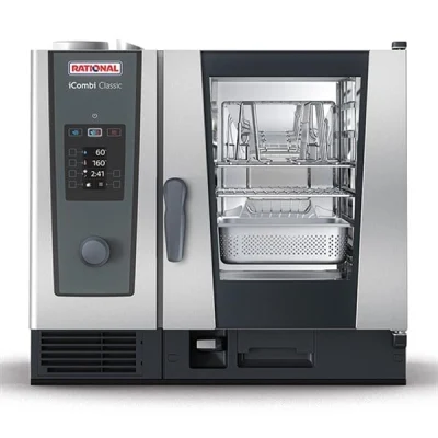 Rational İcombi Classic Buhar Konveksiyonlu Elektrikli Fırın 6x1/1 Gn Kapasiteli
