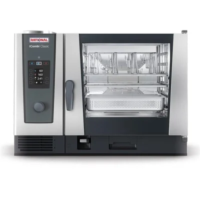 Rational İcombi Classic Buhar Konveksiyonlu Elektrikli Fırın 6x2/1 Gn Kapasiteli