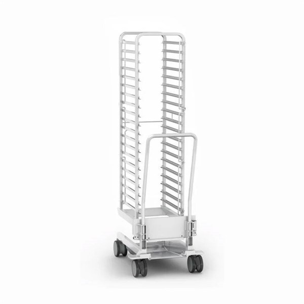 Rational Mobil Tepsi Standı, Tip 20-2/1 17 Raflı