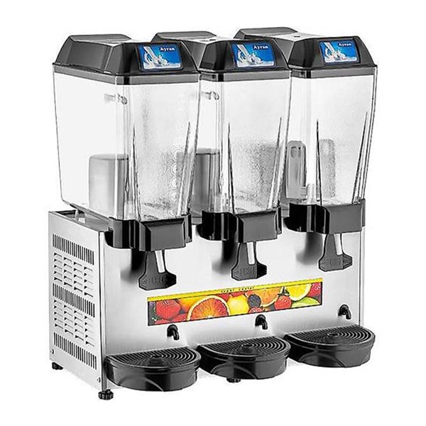 Remta ST20 Üçlü Ayran Makinesi 3x20 lt Metalik Gri