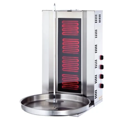 SilverInox ED-07 4 Radyanlı Elektrikli Döner Ocağı