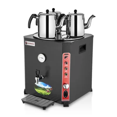 SilverInox EL-03S Elit Çay Makinesi Siyah 36 lt
