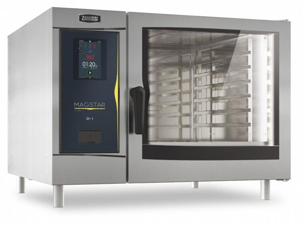 Zanussi 218621 Magistar Elektrikli Kombi Fırın 6 Tepsili GN 2/1 Dokunmatik Ekranlı