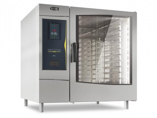 Zanussi 218683 Magistar Doğal Gazlı Kombi Fırın 10 Tepsili GN 2/1 Dokunmatik Ekranlı