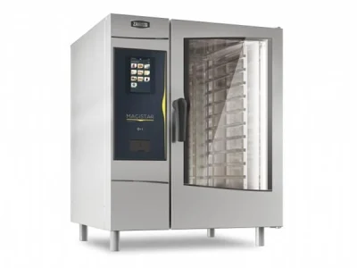 Zanussi 218782 Magistar Doğal Gazlı Boylerli Kombi Fırın 10 Tepsili GN 1/1 Dokunmaktik Ekranlı