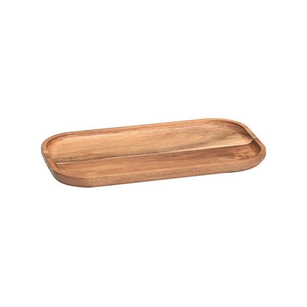 Zicco Al-80 Ahşap Teşhir Tabak 33x19 Cm