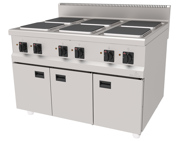 Atalay AEO-1290 Elektrikli Ocak 6 Plateli Alt Dolaplı 120x90x85