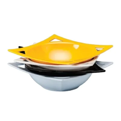 Zicco K-19471 Kare Melamin Kase 27x27x8 Cm Siyah