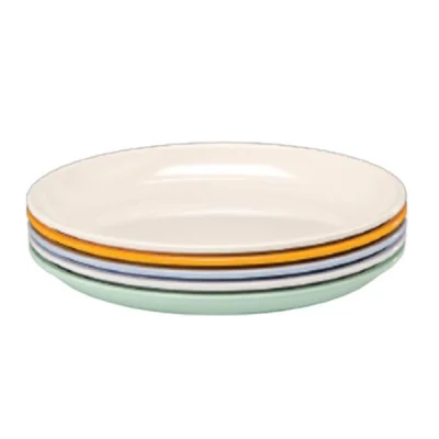 Zicco K-2002 Oval Melamin Teşhir 35x26x4,5 Cm Beyaz