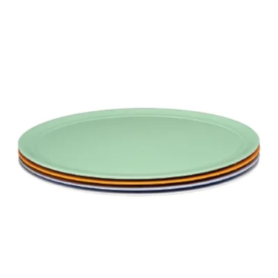 Zicco K-2003 Oval Melamin Teşhir 55,5x42x3 Cm Mavi