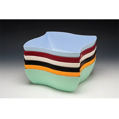Zicco K-2007 Derin Melamin 28x28x9,5 Cm Mavi