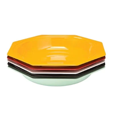 Zicco K-2008 Büyük Sekizgen Melamin 43x6 Cm Beyaz