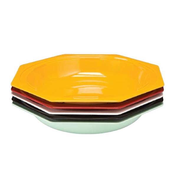 Zicco K-2008 Büyük Sekizgen Melamin 43x6 Cm Siyah