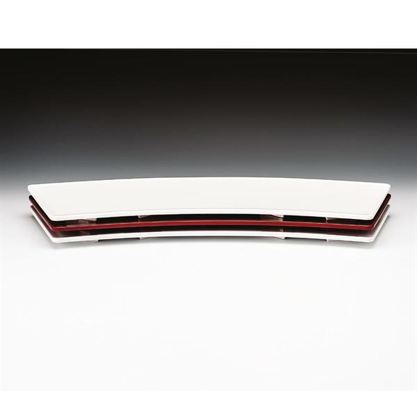 Zicco K-2015 Melamin Teşhir Tepsi-Oval 56x19 Cm Beyaz