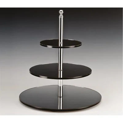 Zicco Zcp 034 Aynalı Teşhir Standı Yuvarlak 3 Lü 20x30x40x45 Cm