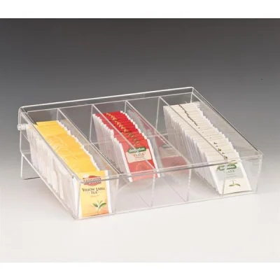 Zicco Zcp 040 Poşet Çay Standı Akrilik 5 Gözlü 33x27x8 Cm