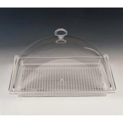 Zicco Zcp 054-Kk Polikarbonat Tepsili Akrilik Kapaklı Muhafaza Kabı-Kare 35x35x16 Cm