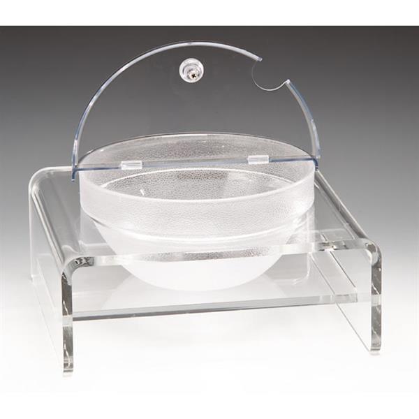 Zicco Zcp 284 Tekli Polikarbonat Kaseli Kalın Teşhir Standı 23x30x29 Cm