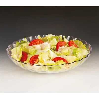 Zicco Zcp 297 Polikarbonat Yuvarlak Model Teşhir Kase Şeffaf 36x7 Cm