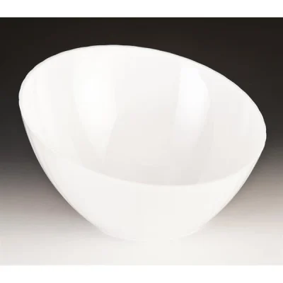Zicco Zcp 302 Polikarbonat Eğimli Model Teşhir Kase Beyaz 31,5x10x19 Cm