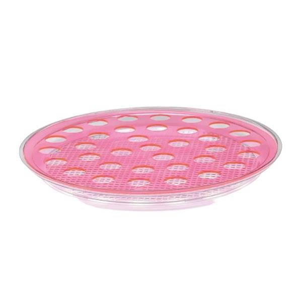 Zicco Zcp 313-P 42 Cm Yuvarlak Polikarbonat Tepsili 35 Li Shot Servisi Pembe