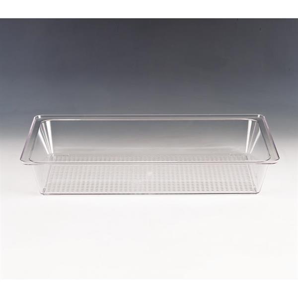 Zicco Zcp 314-P Derin Lokum Yalnız Alt Tepsi Şeffaf 44x28x7 Cm